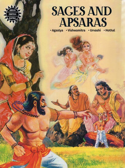 Sages and Apsaras (English Picture Comic Book)