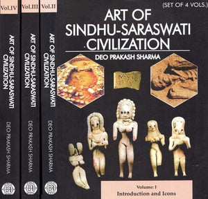 Art Of Sindhu-Saraswati Civilization (Set of 4 Volumes)