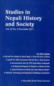 Studies in Nepali History and Society Vol. 22 No. 2 December 2017