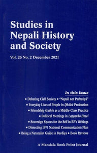 Studies in Nepali History and Society Vol. 26 No. 2 December 2021