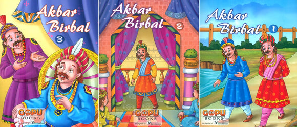 Akbar Birbal (Set of 3 Volumes))