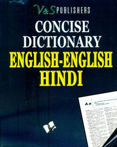 Concise Dictionary English-English Hindi (Pocket Size)