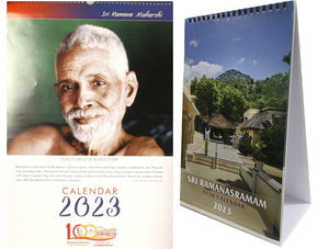 Set of Two Calendars From Sri Ramana Maharshi (Wall Calendar | Desk Calendar)