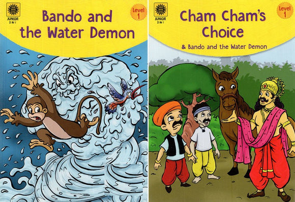 Cham Cham's & Bando and The Water Demon- 2 Part in 1 Book (Comic Book)