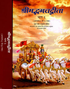 श्रीमद्भगवद्गीता: Srimad Bhagavad Gita (Set of 2 Volumes)