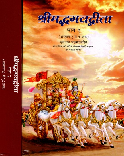 श्रीमद्भगवद्गीता: Srimad Bhagavad Gita (Set of 2 Volumes)