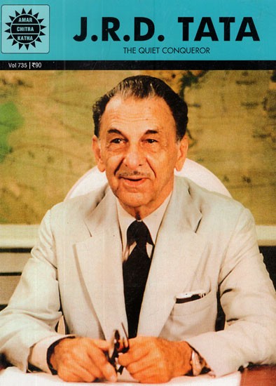 J. R. D. Tata- The Quite Conqueror (Comic Book)