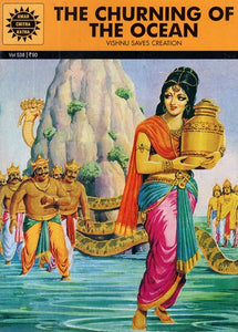 The Churning of The Ocean- Vishnu Saves Creation (Comic Book)